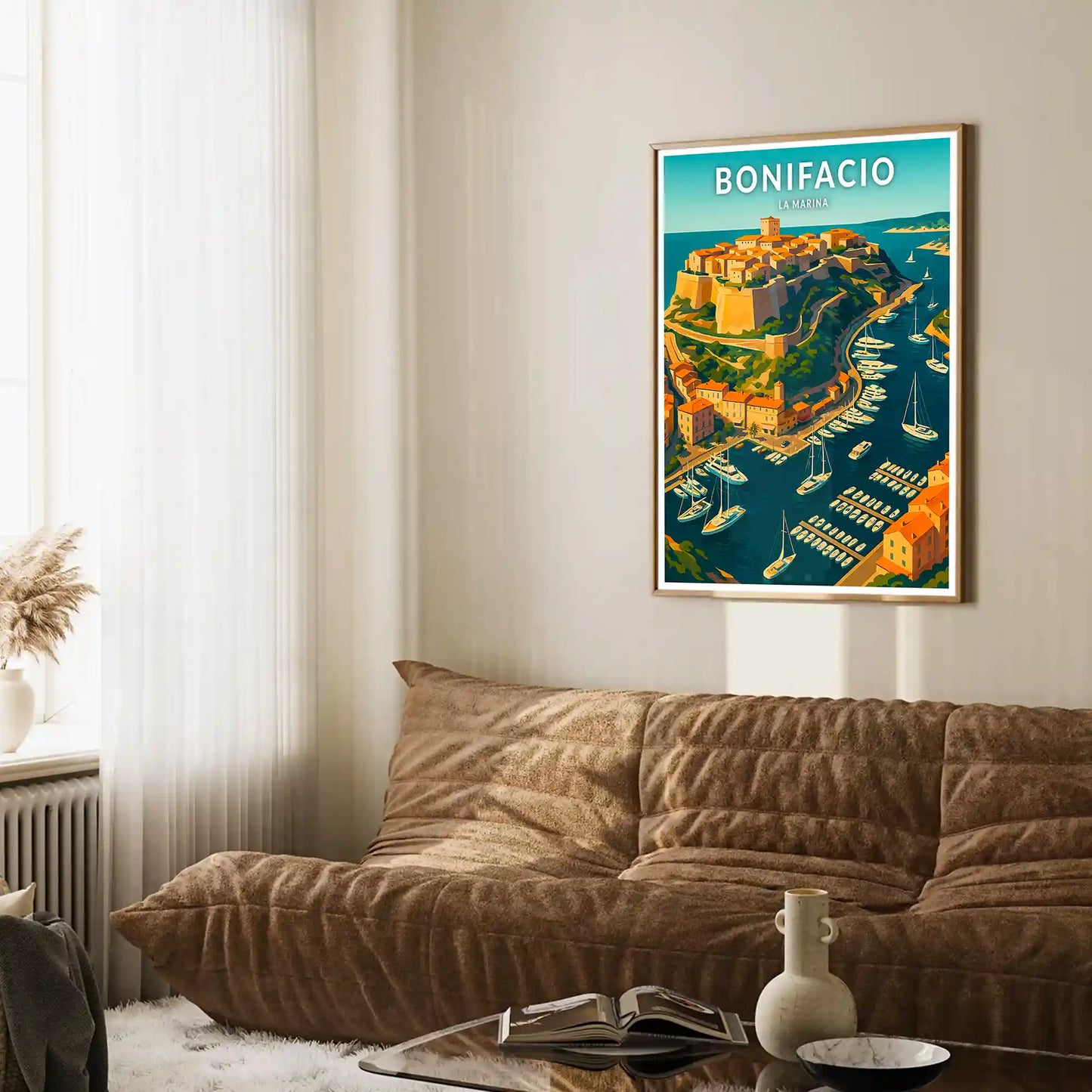 Affiche - Bonifacio - La Marina