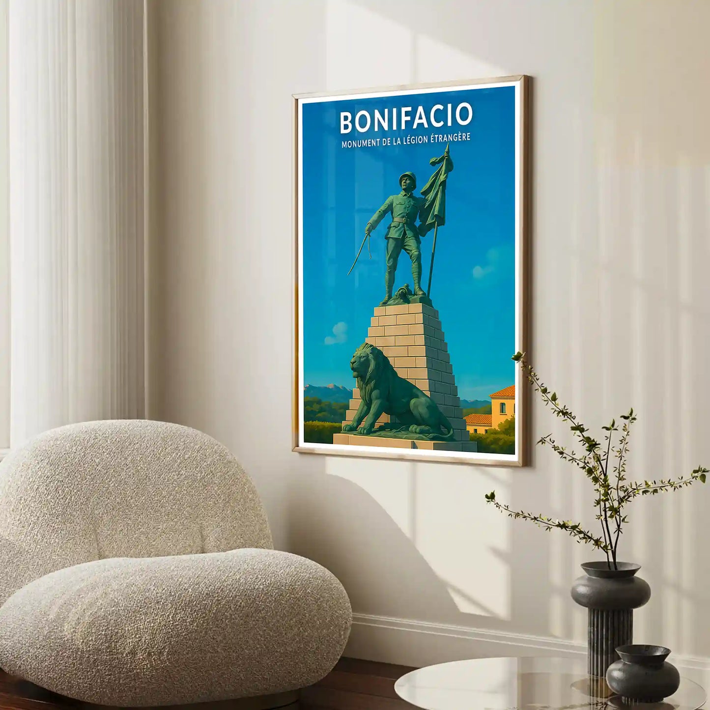 Affiche - Bonifacio - Monument de la Légion Étrangère