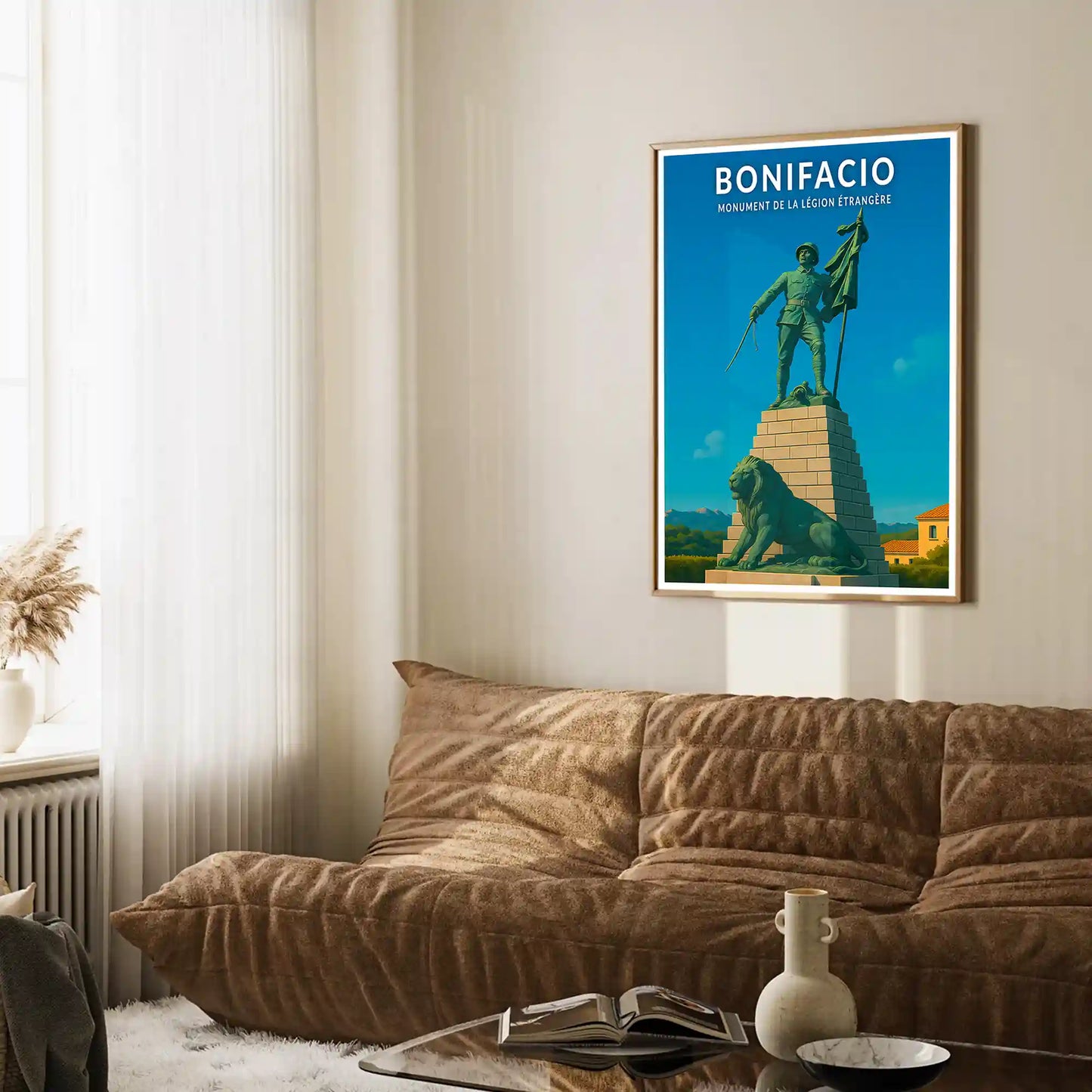Affiche - Bonifacio - Monument de la Légion Étrangère