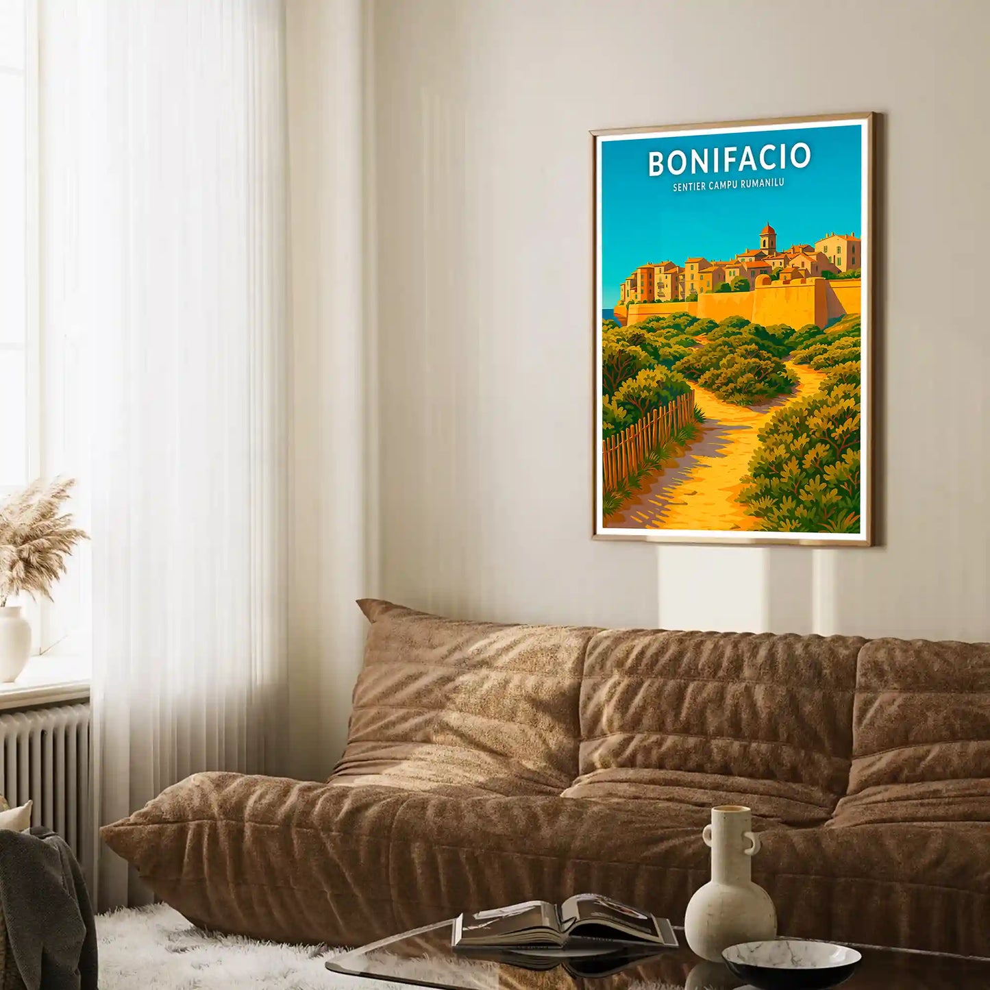 Affiche - Bonifacio - Sentier Campu Rumanilu