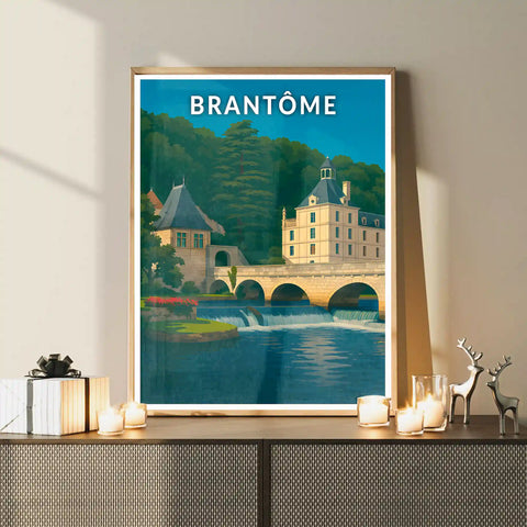 Affiche - Brantôme