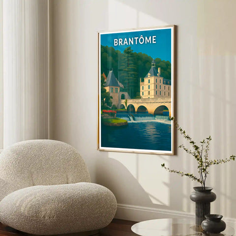 Affiche - Brantôme
