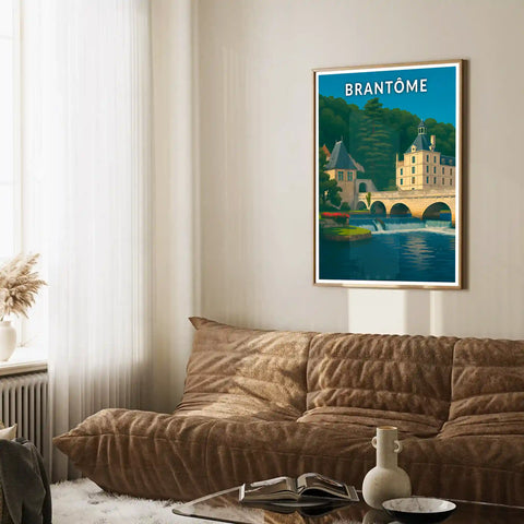 Affiche - Brantôme