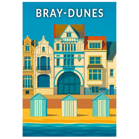 Affiche - Bray-Dunes