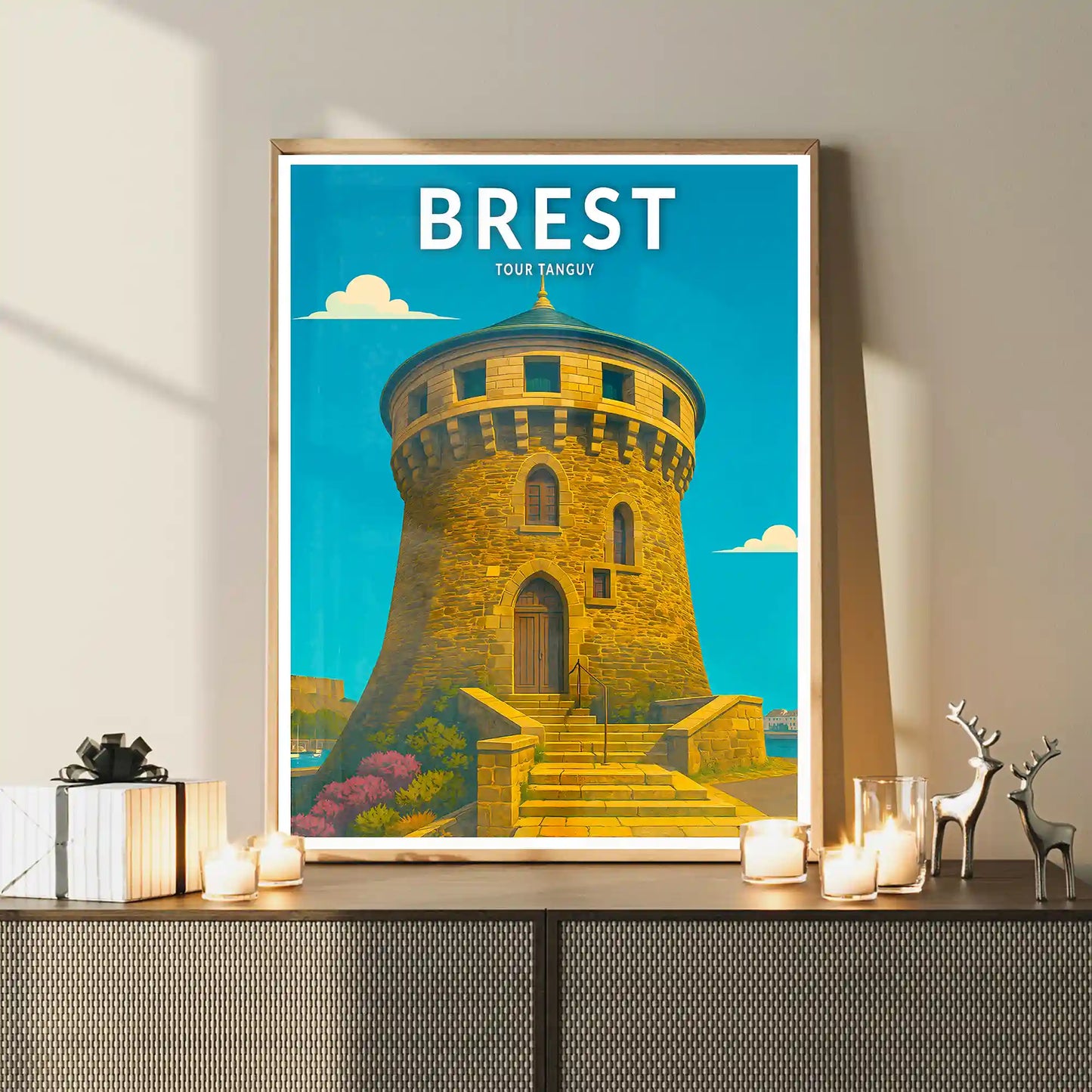 Affiche - Brest - Tour Tanguy