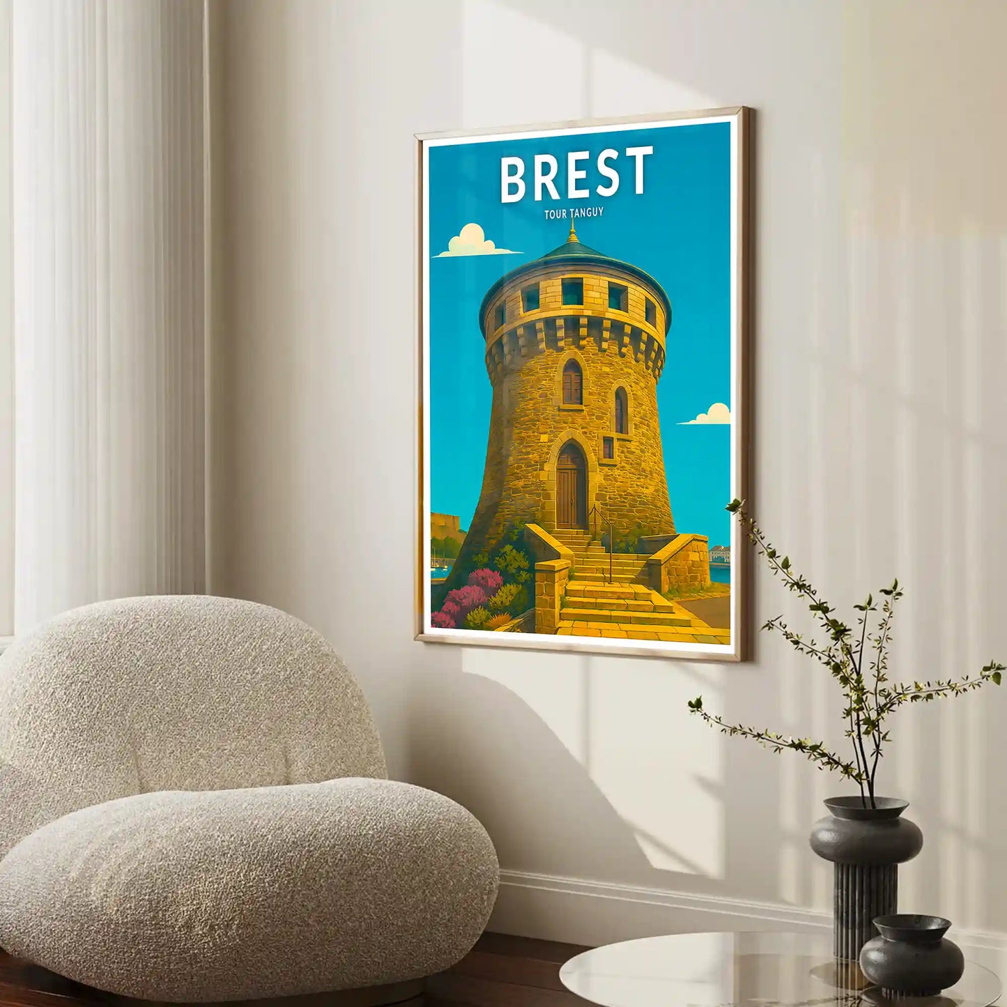 Affiche - Brest - Tour Tanguy