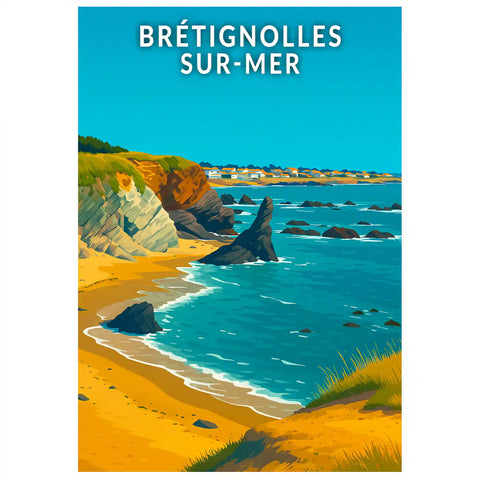 Affiche - Brétignolles-sur-Mer