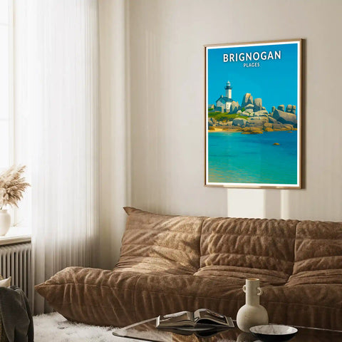 Affiche - Brignogan-Plages