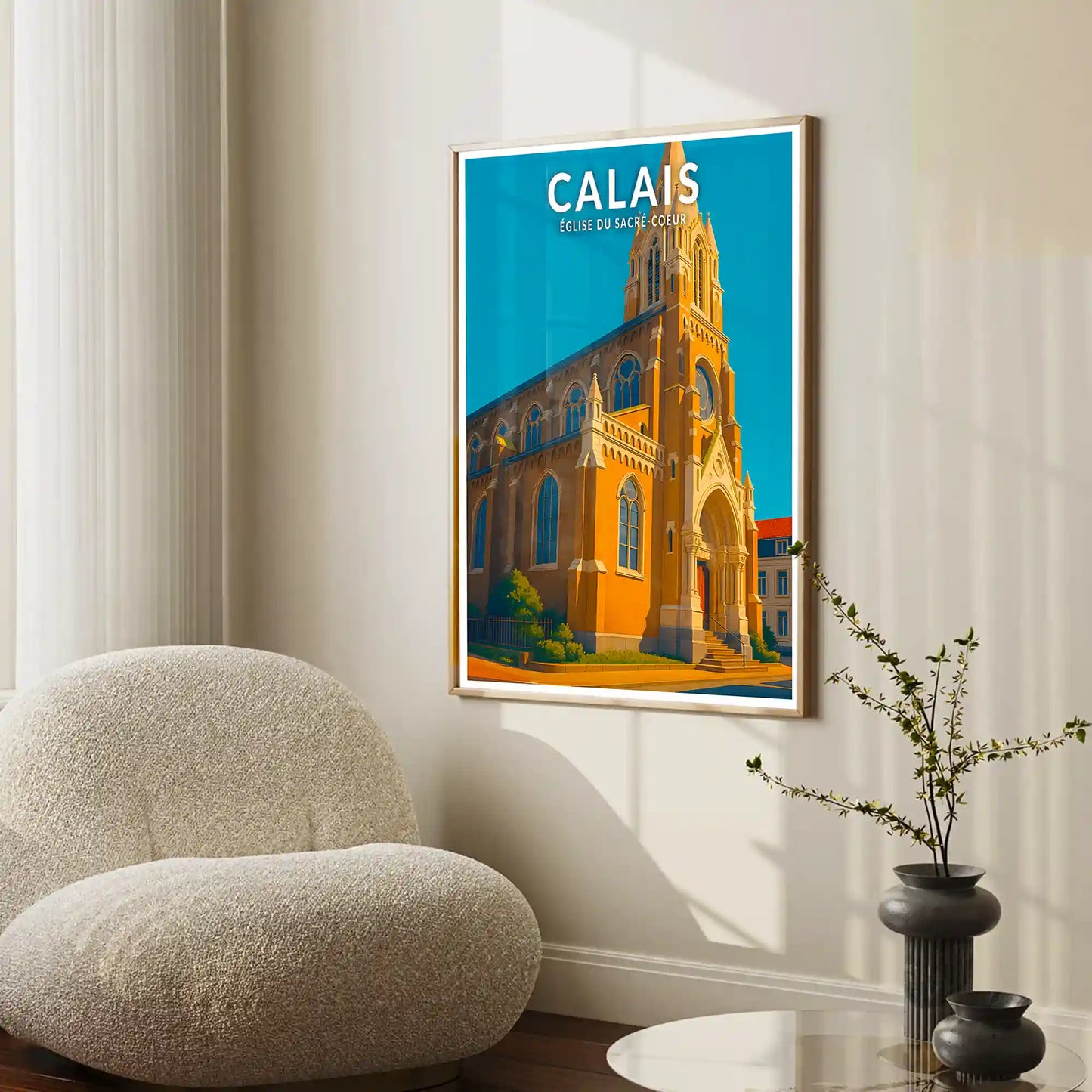 Affiche - Calais - Église du Sacré-Coeur