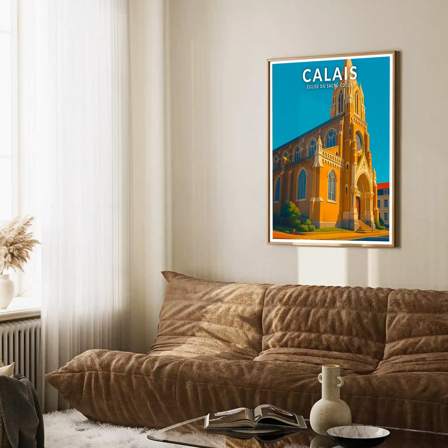 Affiche - Calais - Église du Sacré-Coeur