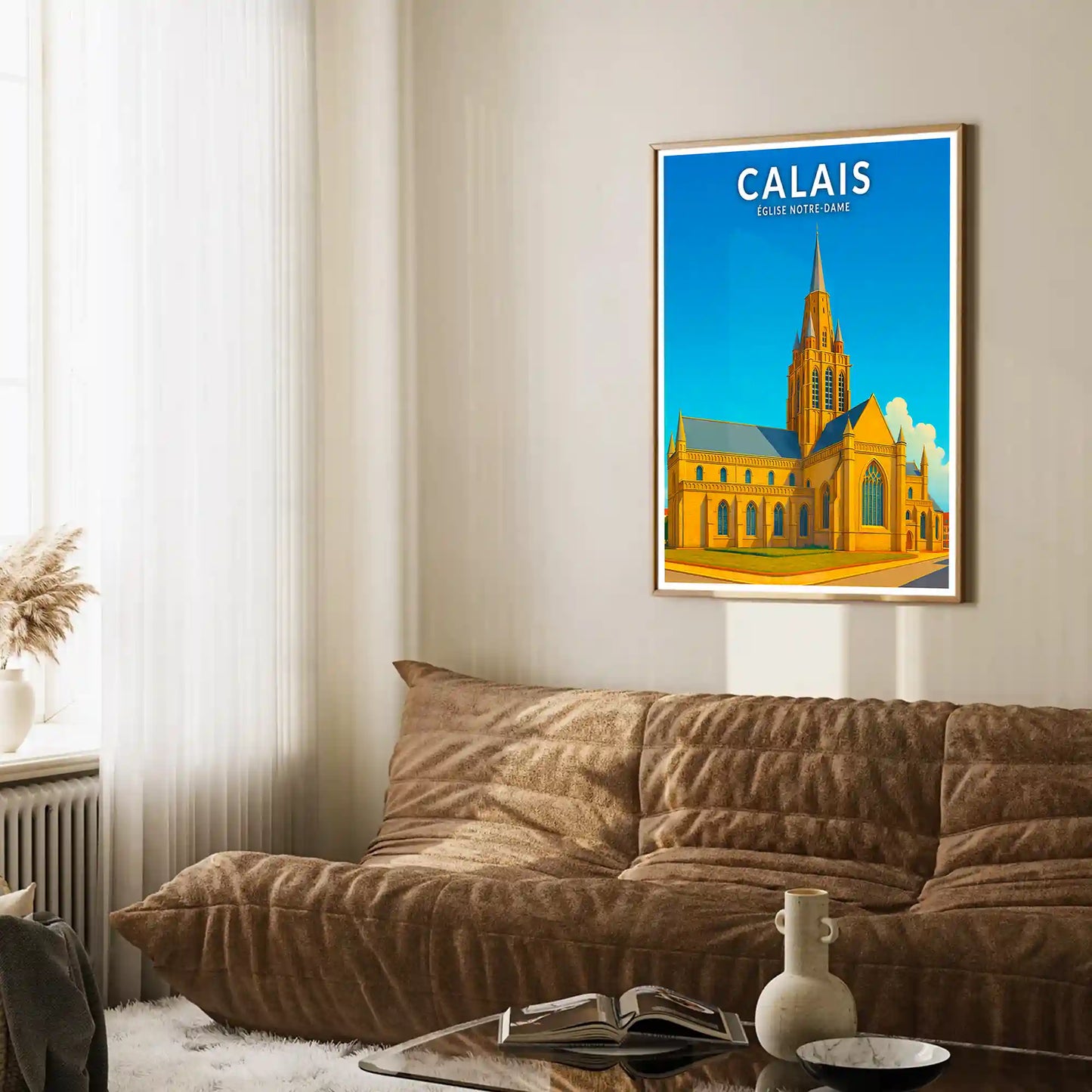 Affiche - Calais - Église Notre-Dame