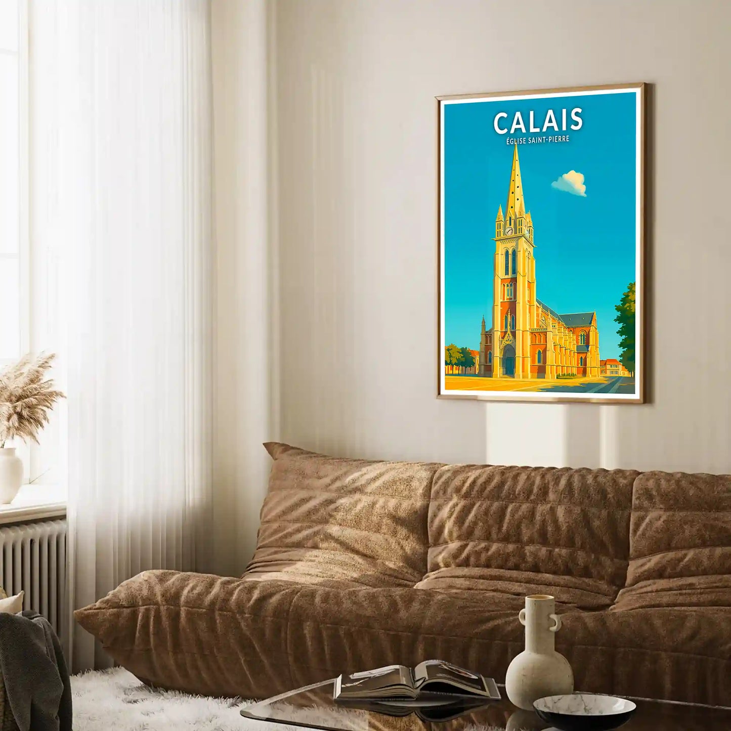 Affiche - Calais - Église Saint-Pierre