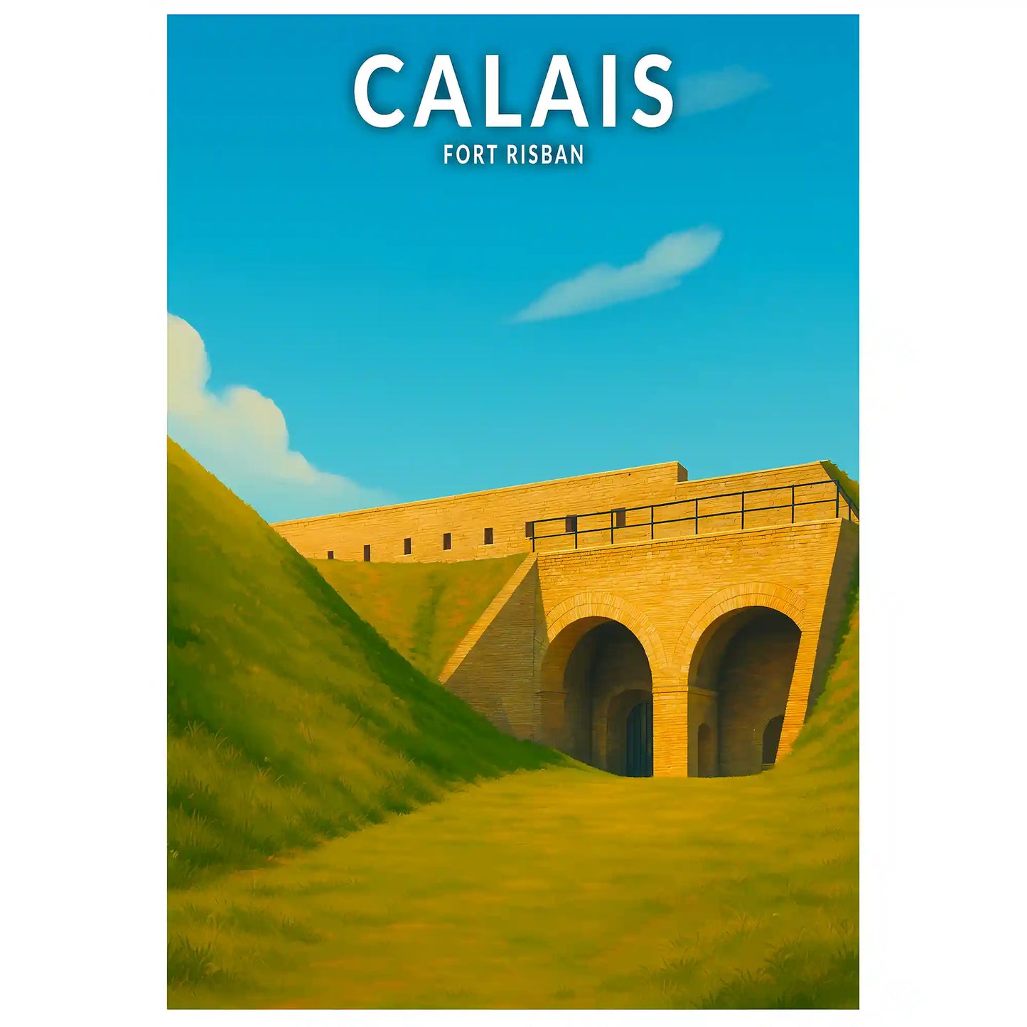 Affiche - Calais - Fort Risban