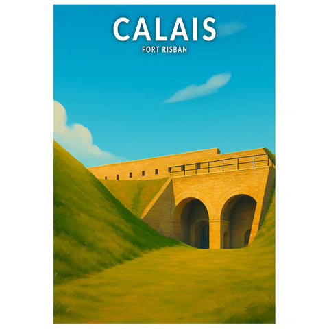 Affiche - Calais - Fort Risban
