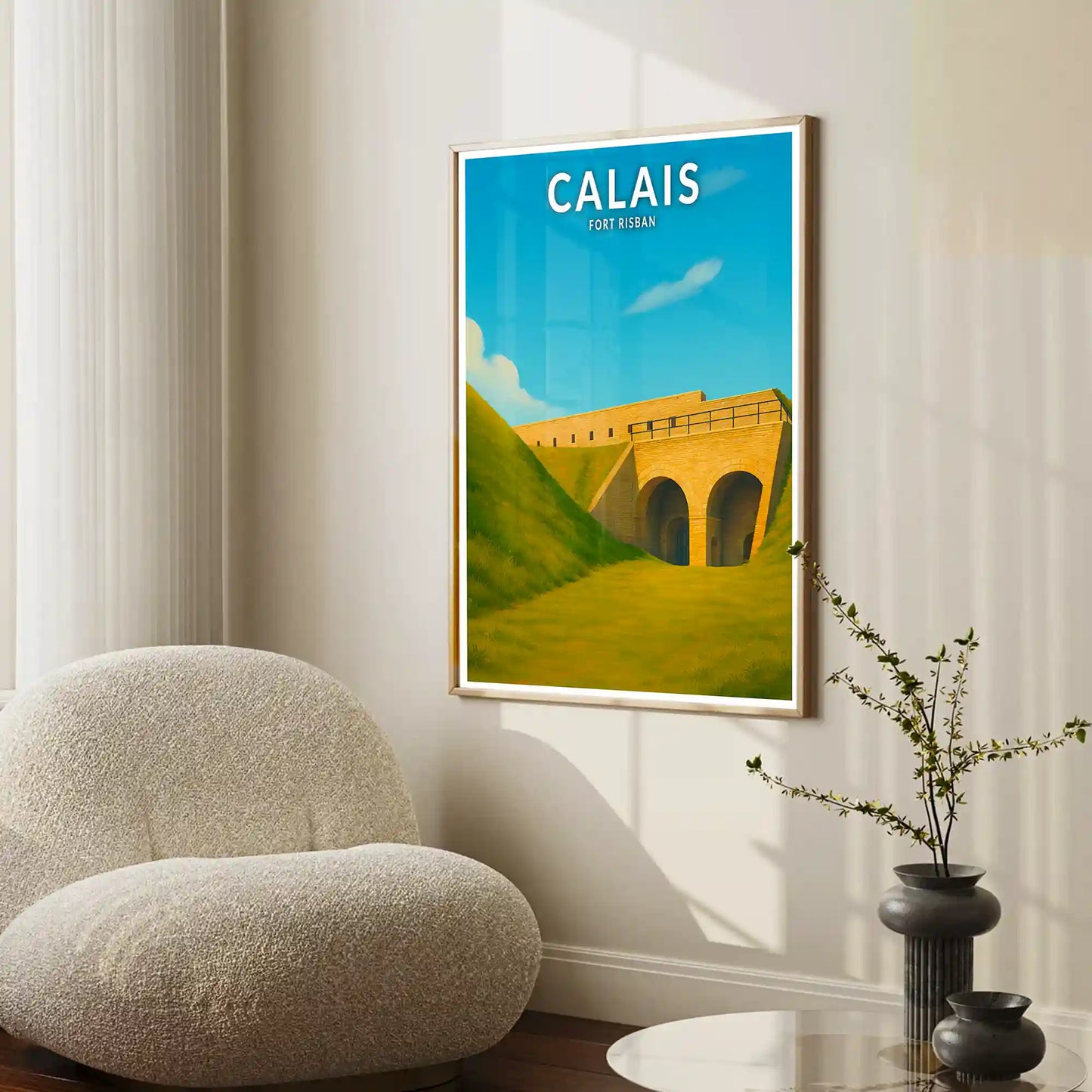 Affiche - Calais - Fort Risban