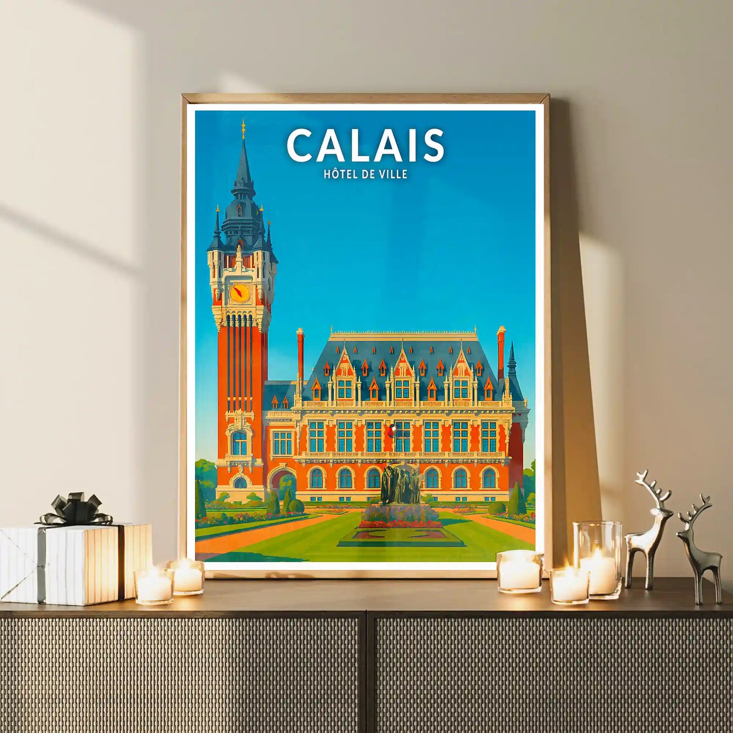 Affiche - Calais - Hôtel de Ville