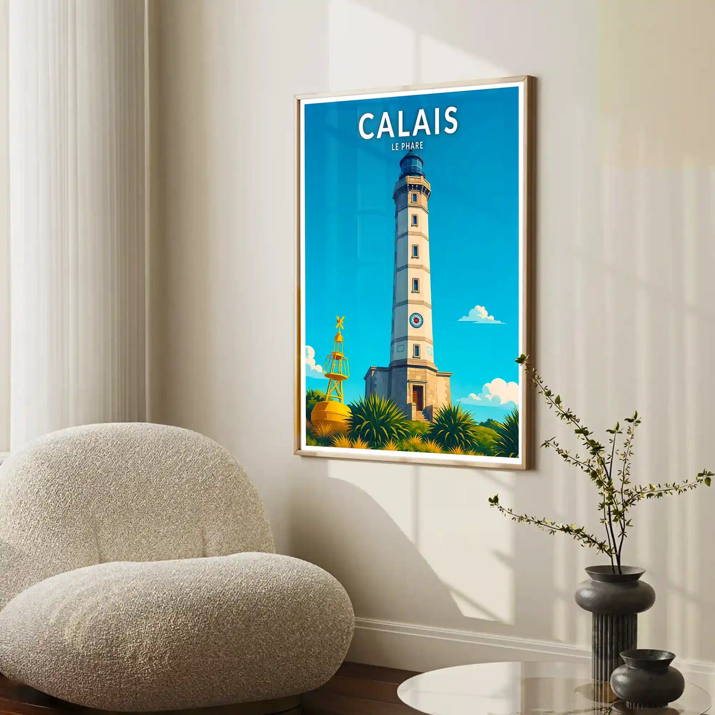Affiche - Calais - Le Phare