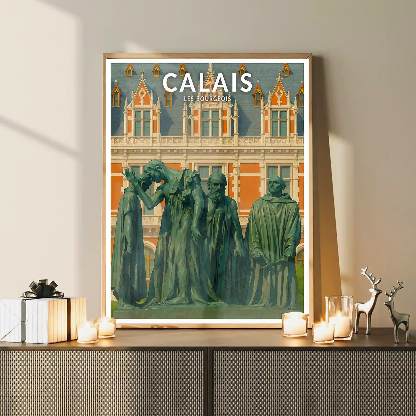 Affiche - Calais - Les Bourgeois