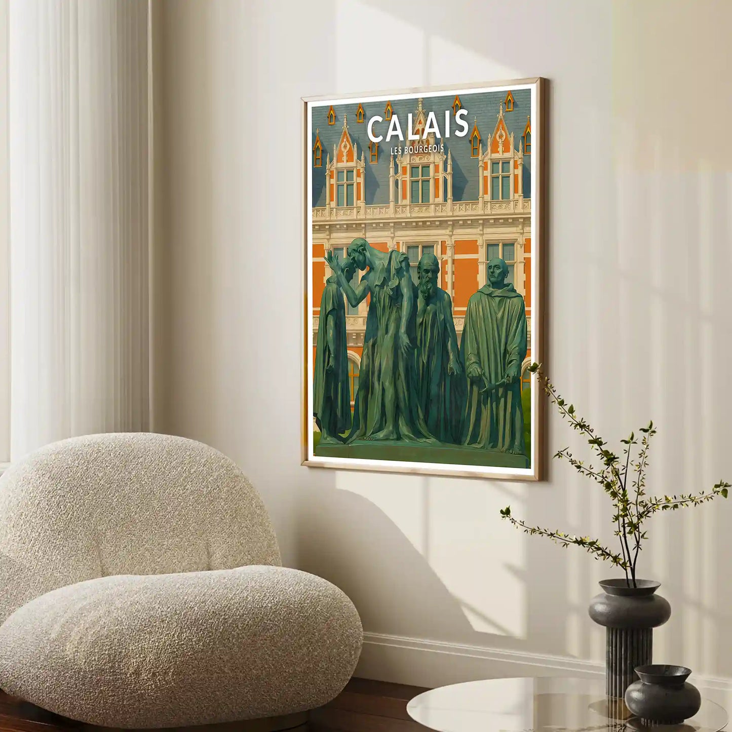 Affiche - Calais - Les Bourgeois