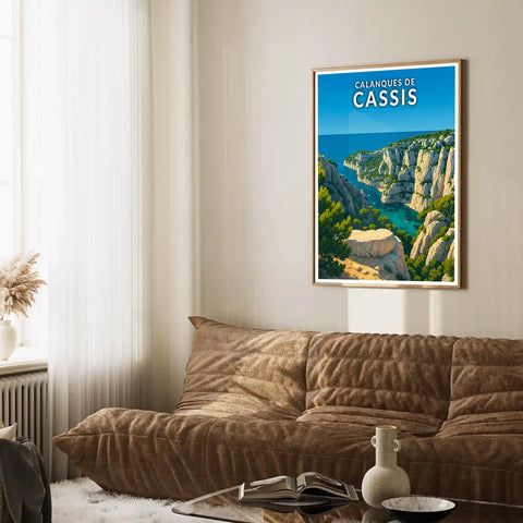 Affiche - Calanques de Cassis