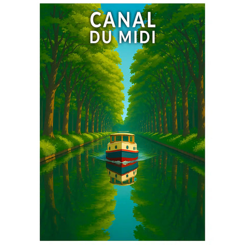 Affiche - Canal du Midi