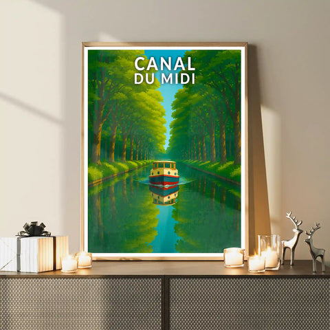 Affiche - Canal du Midi