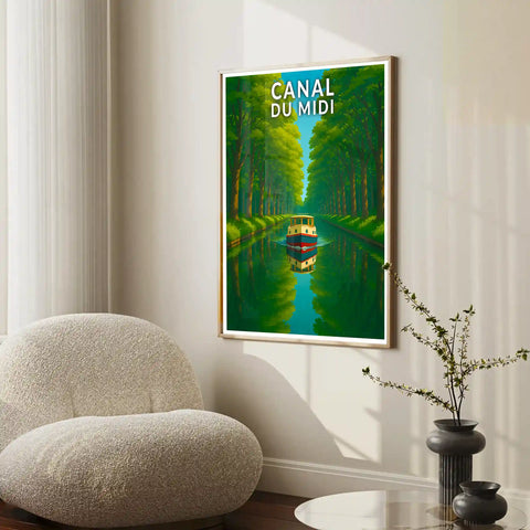 Affiche - Canal du Midi