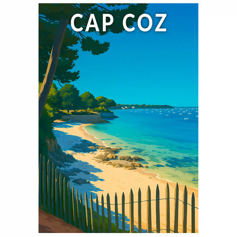 Affiche - Cap Coz
