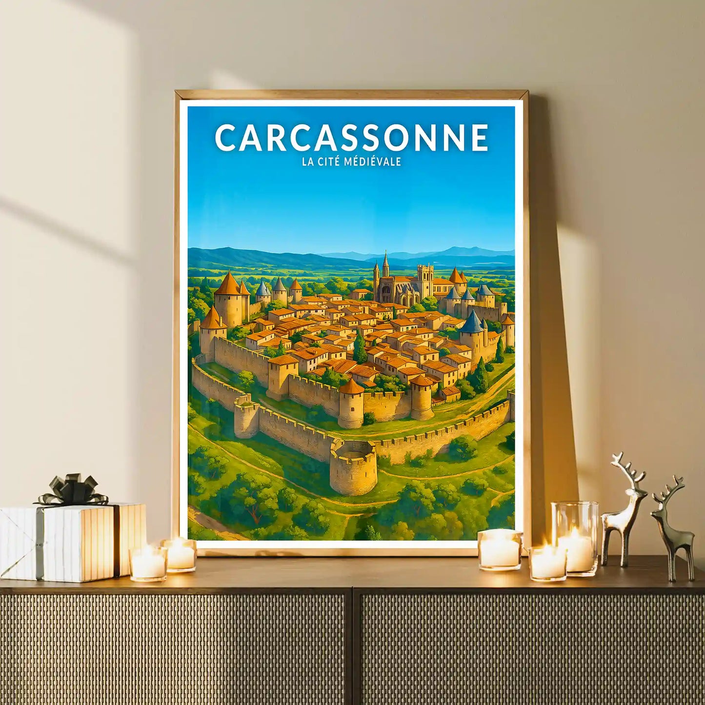 Affiche - Carcassonne - La Cité Médiévale