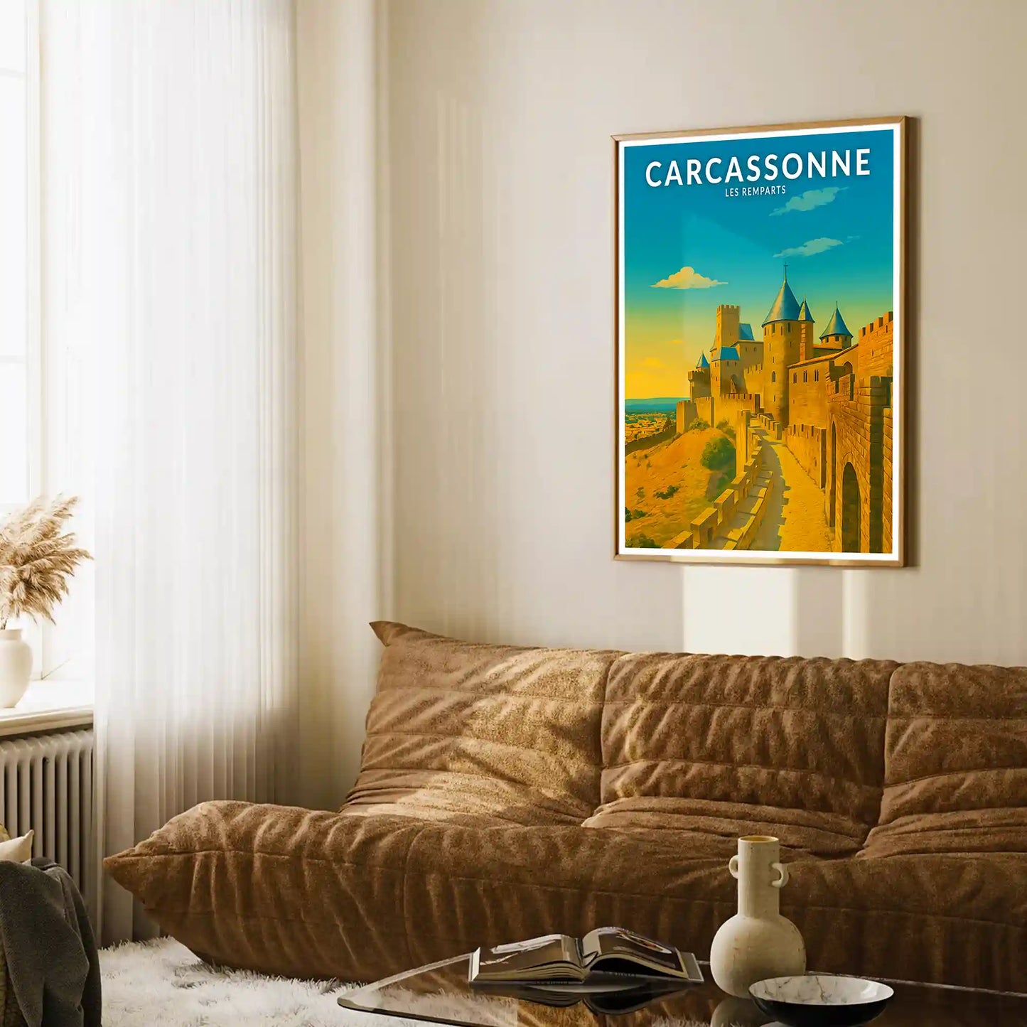 Affiche - Carcassonne - Les Remparts