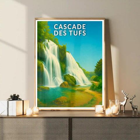 Affiche - Cascade des Tufs