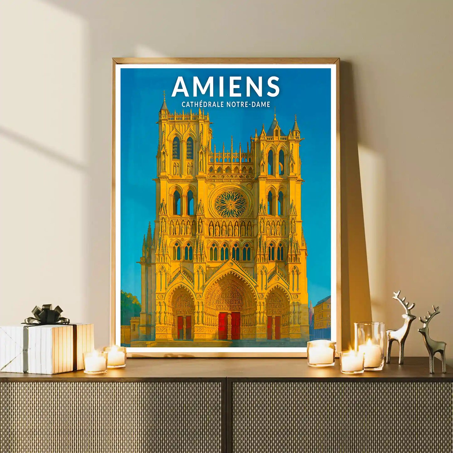 Affiche - Amiens - Cathédrale Notre-Dame