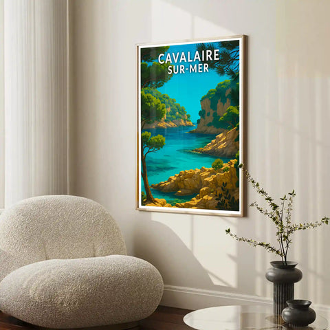 Affiche - Cavalaire-sur-Mer