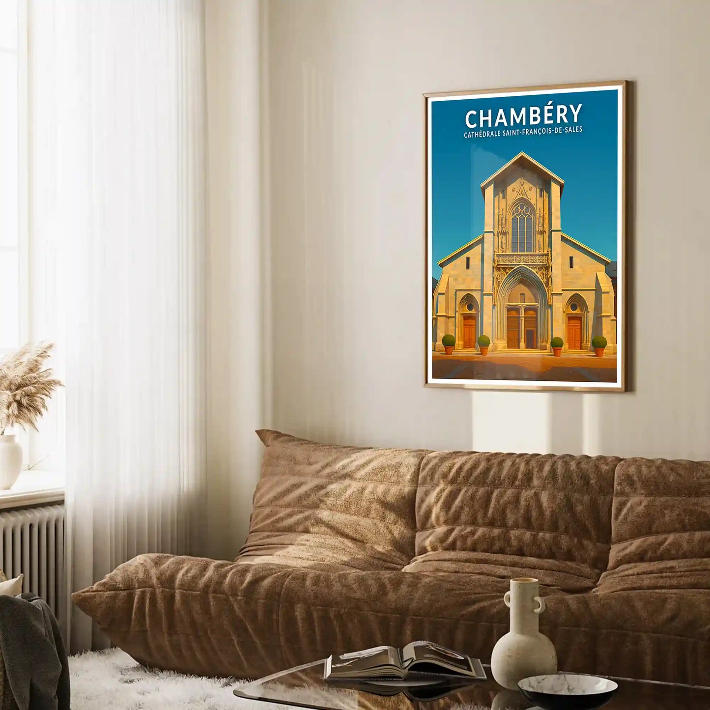 Affiche - Chambéry - Cathédrale Saint-François-de-Sales
