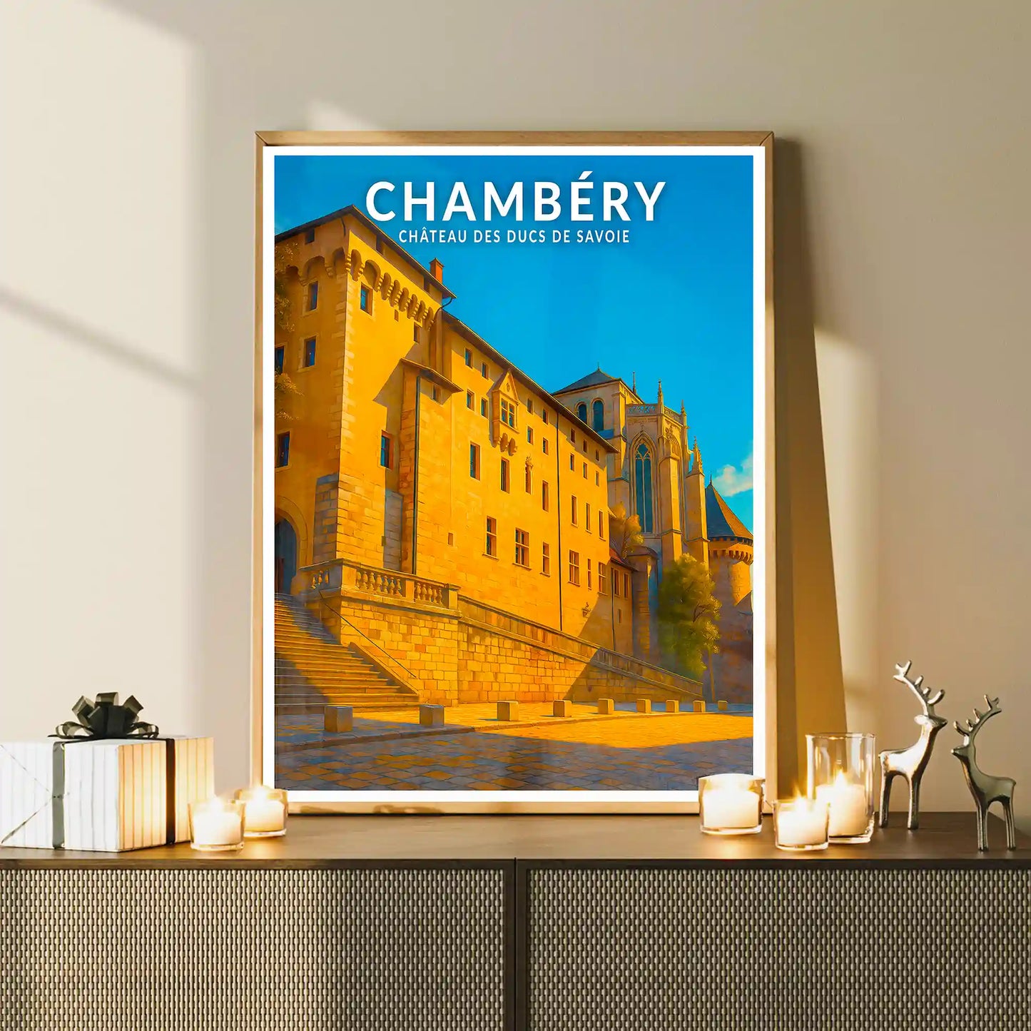 Affiche - Chambéry - Château des Ducs de Savoie