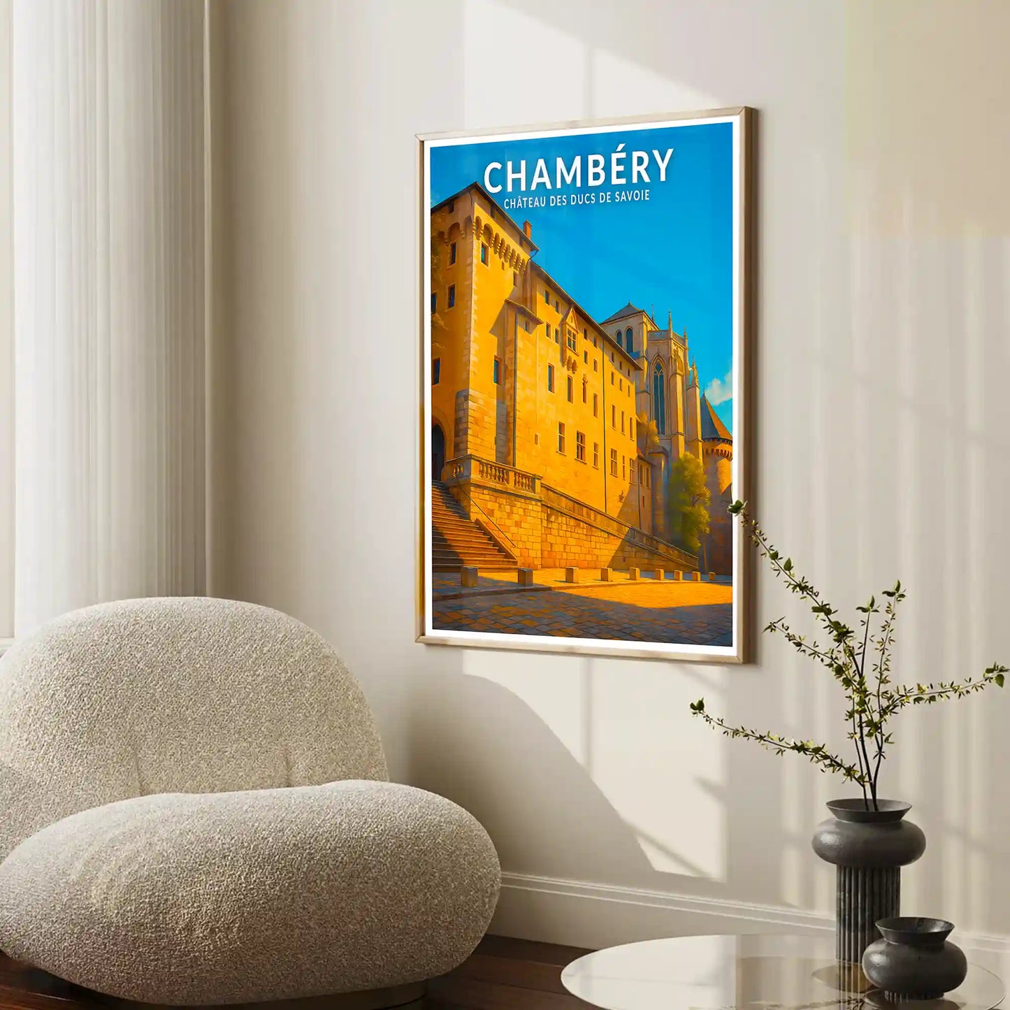Affiche - Chambéry - Château des Ducs de Savoie