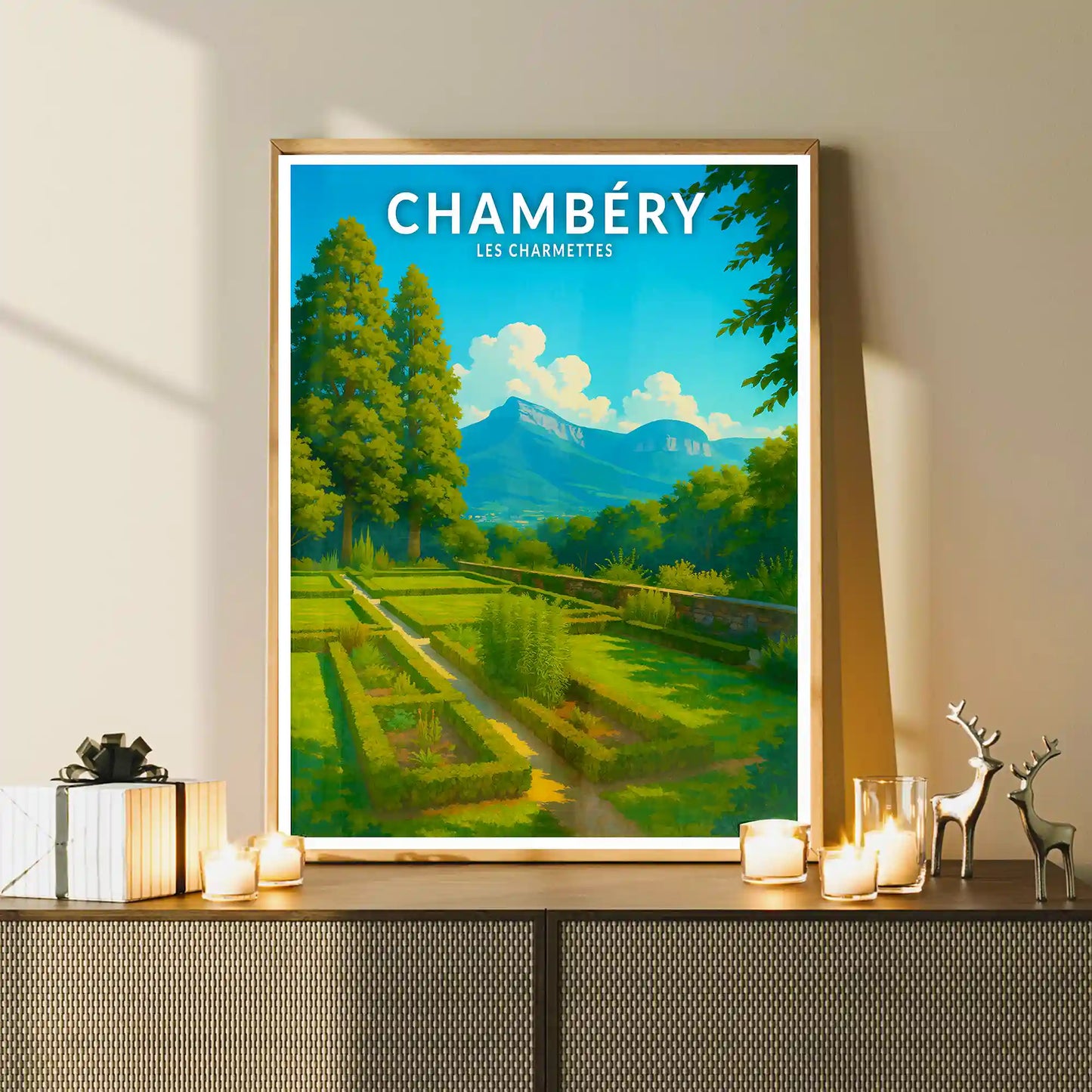 Affiche - Chambéry - Les Charmettes
