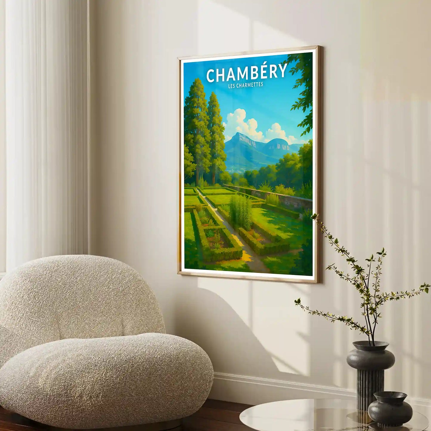 Affiche - Chambéry - Les Charmettes