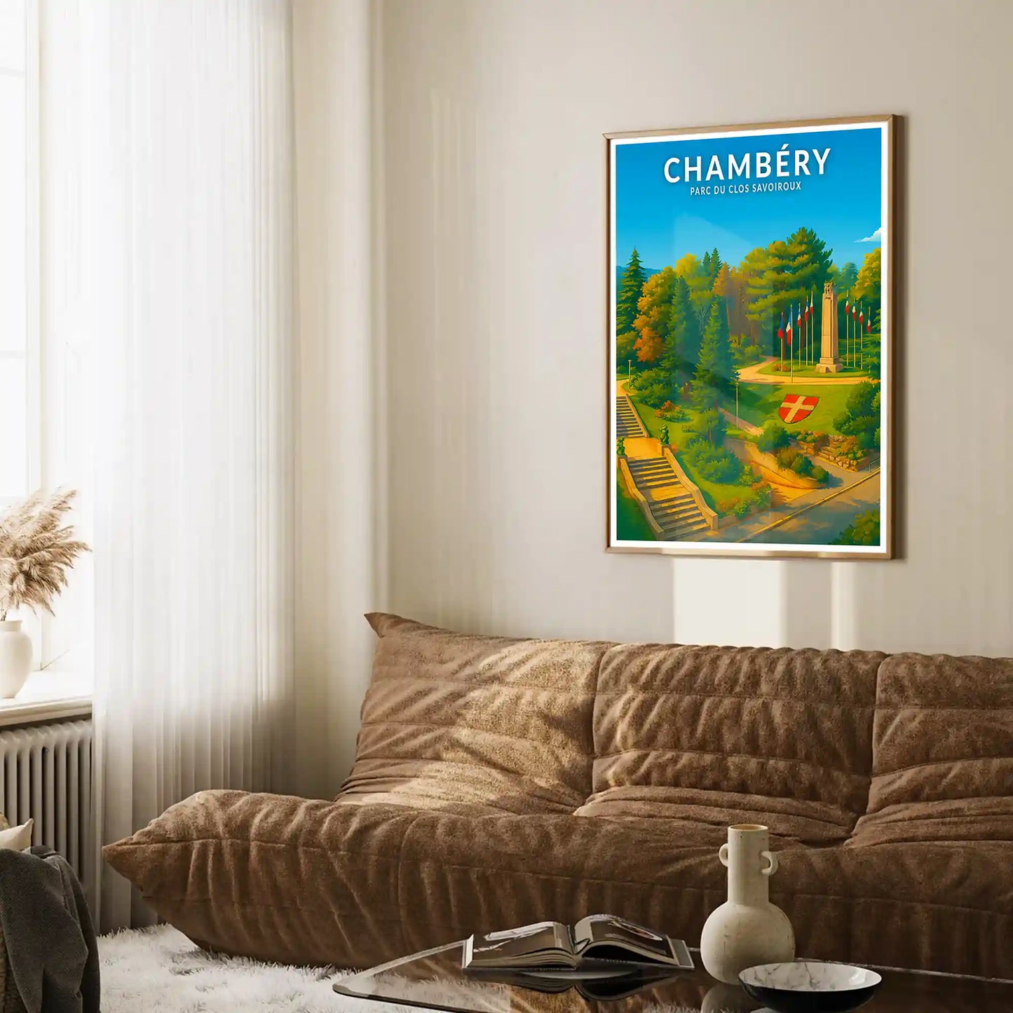 Affiche - Chambéry - Parc du Clos Savoiroux