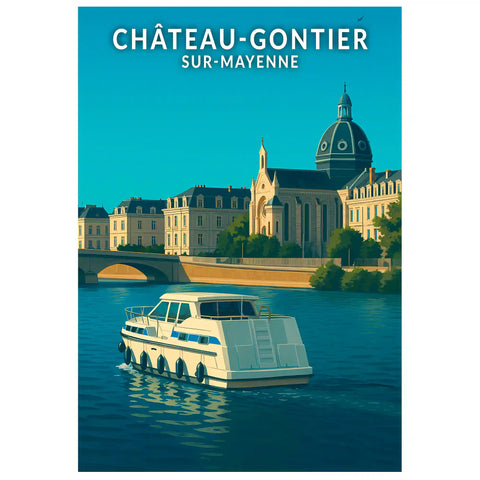 Affiche - Château-Gontier-sur-Mayenne