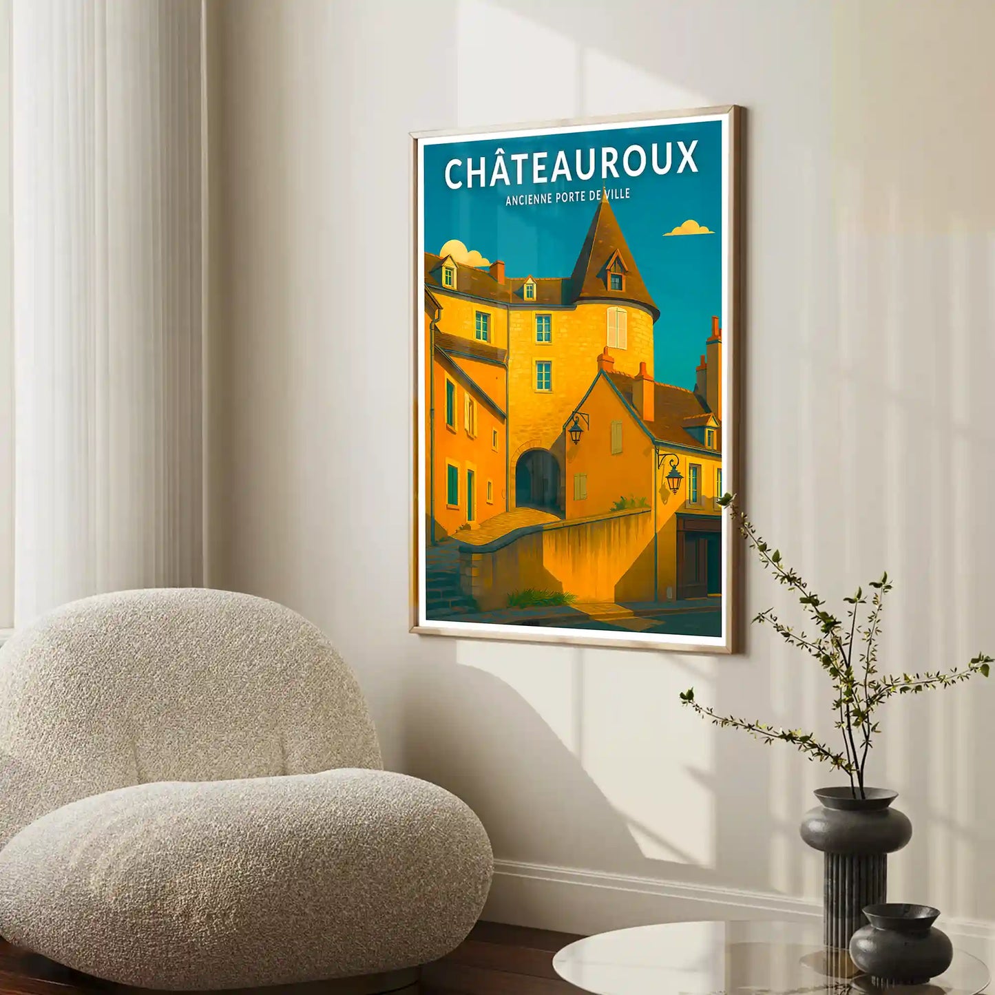 Affiche - Châteauroux - Ancienne Porte de Ville