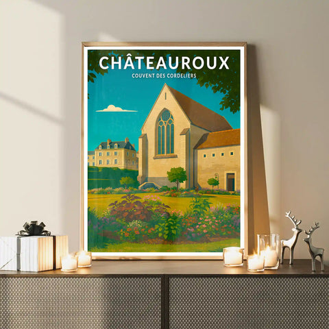 Affiche - Châteauroux - Couvent des Cordeliers