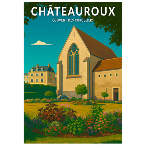 Affiche - Châteauroux - Couvent des Cordeliers