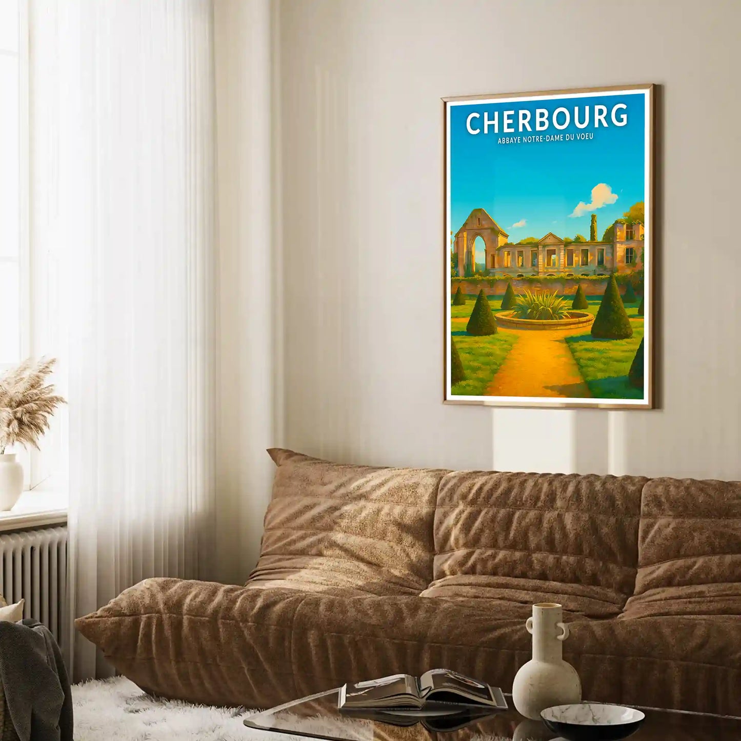 Affiche - Cherbourg - Abbaye Notre-Dame du Voeu