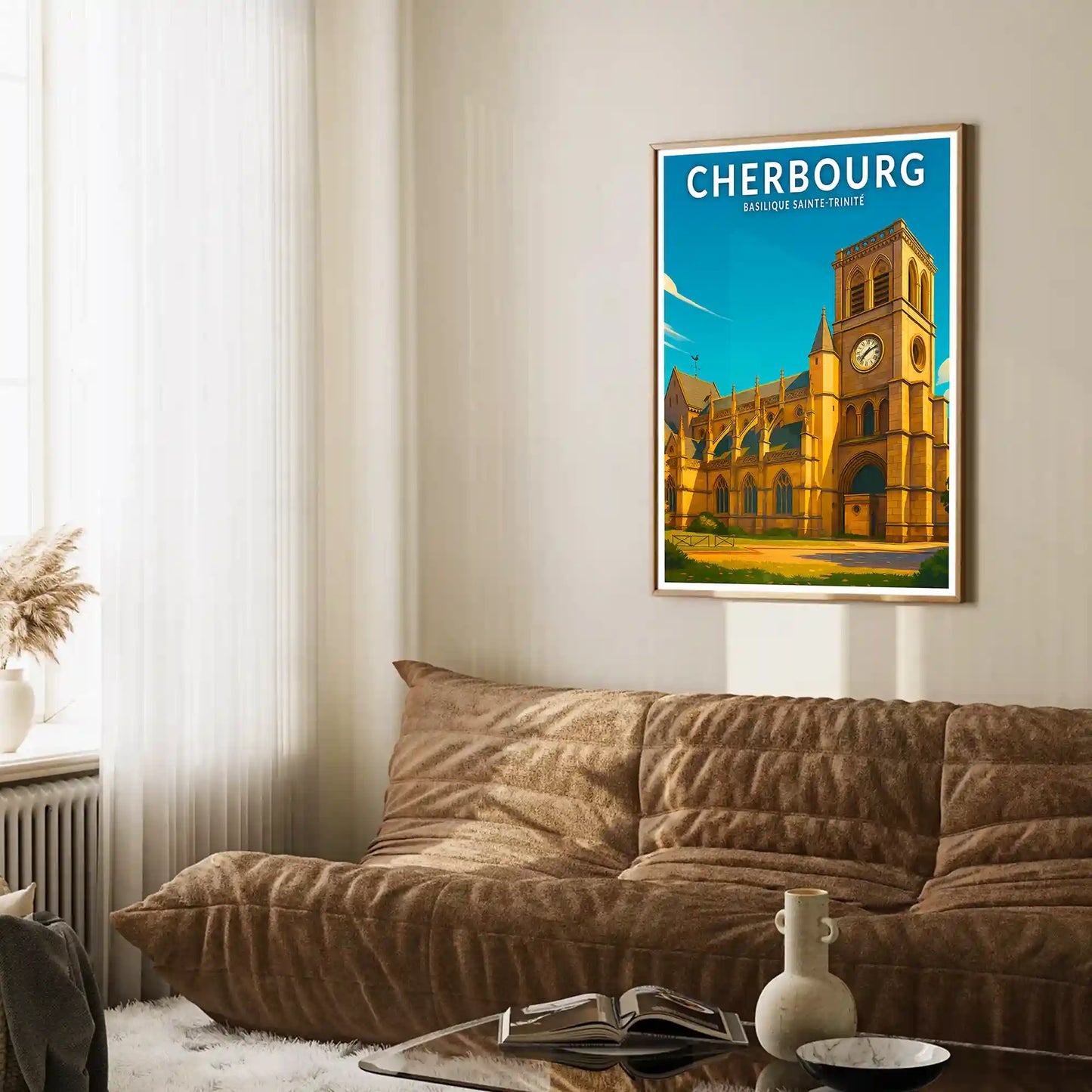 Affiche - Cherbourg - Basilique Sainte-Trinité