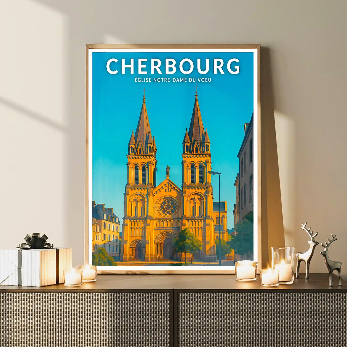 Affiche - Cherbourg - Église Notre-Dame du Voeu