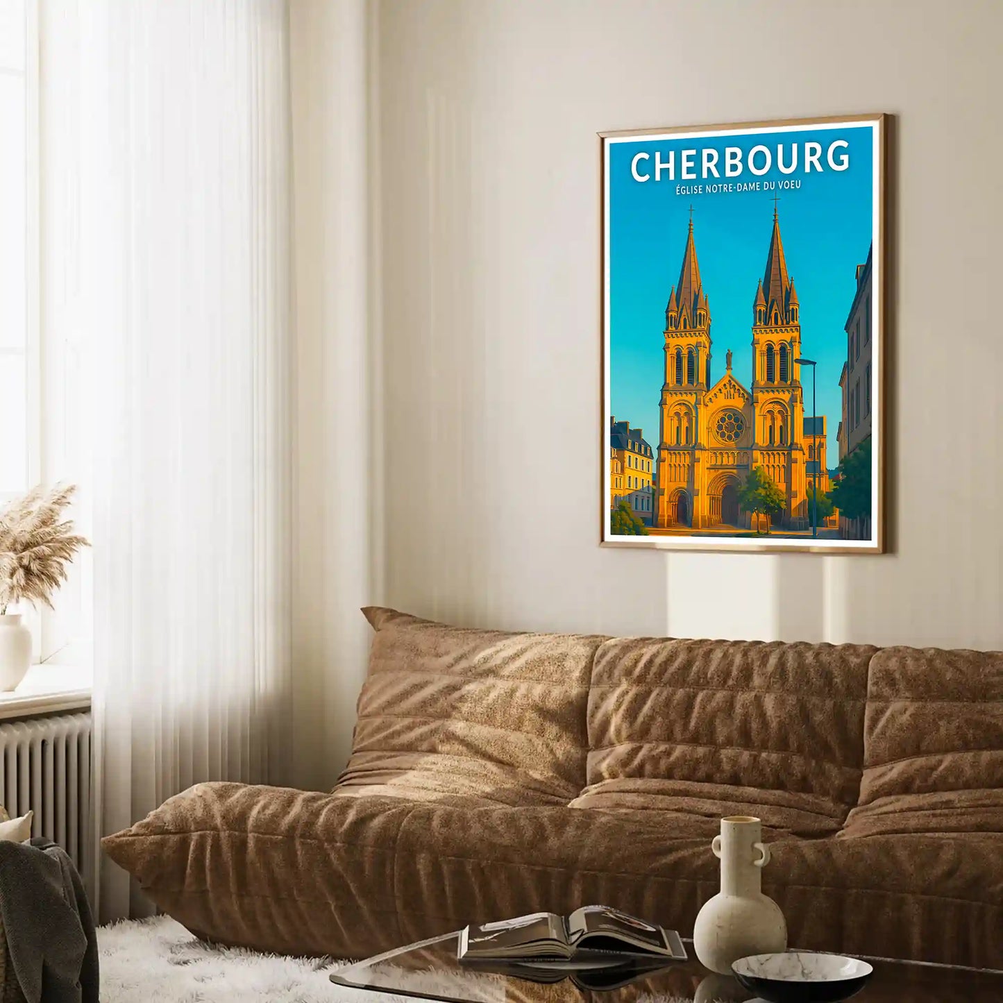 Affiche - Cherbourg - Église Notre-Dame du Voeu