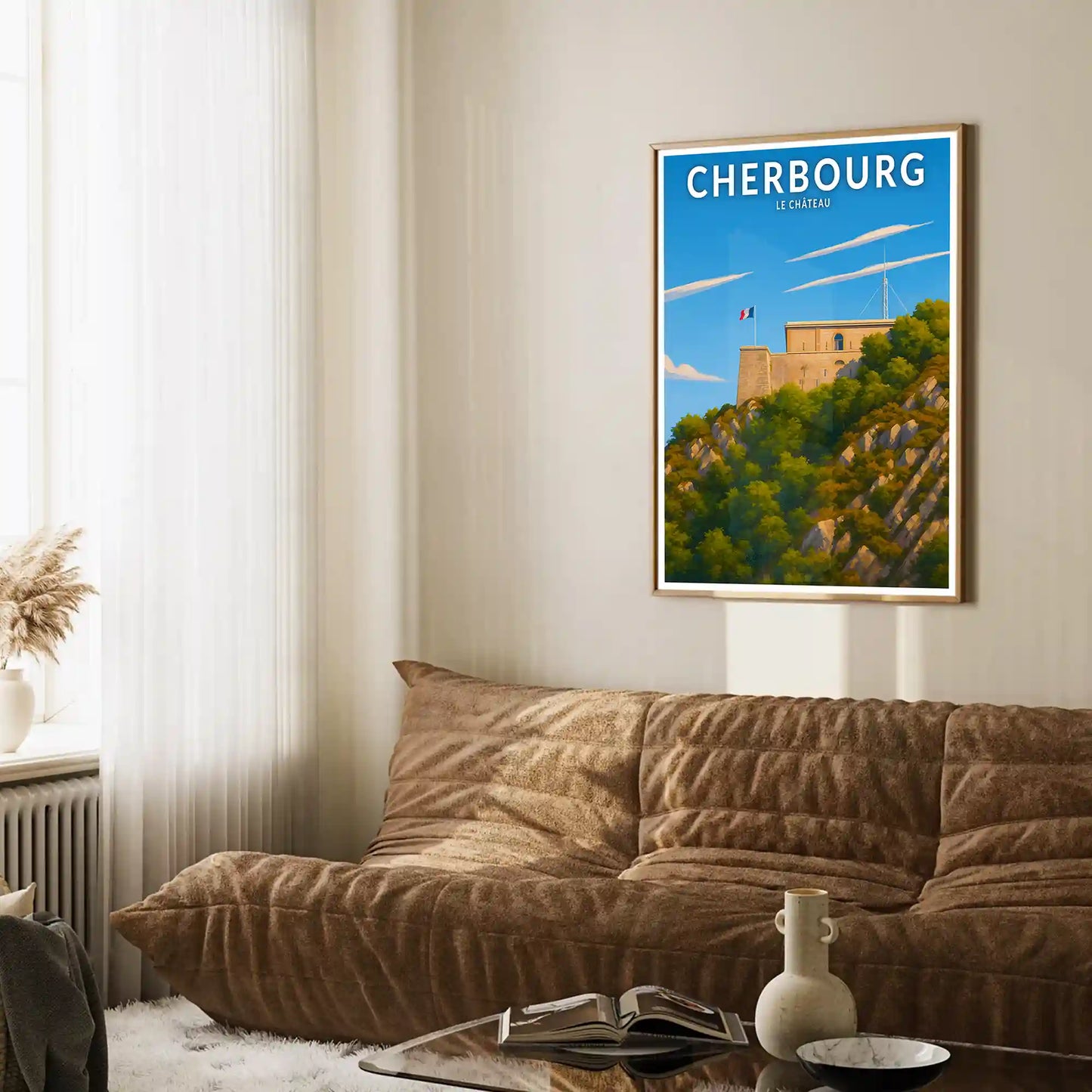 Affiche - Cherbourg - Le Château
