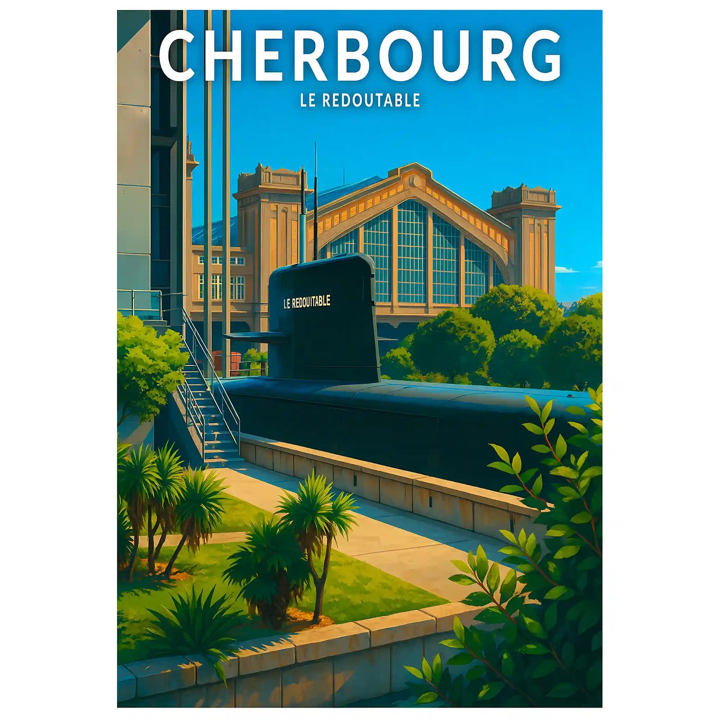 Affiche - Cherbourg - Le Redoutable