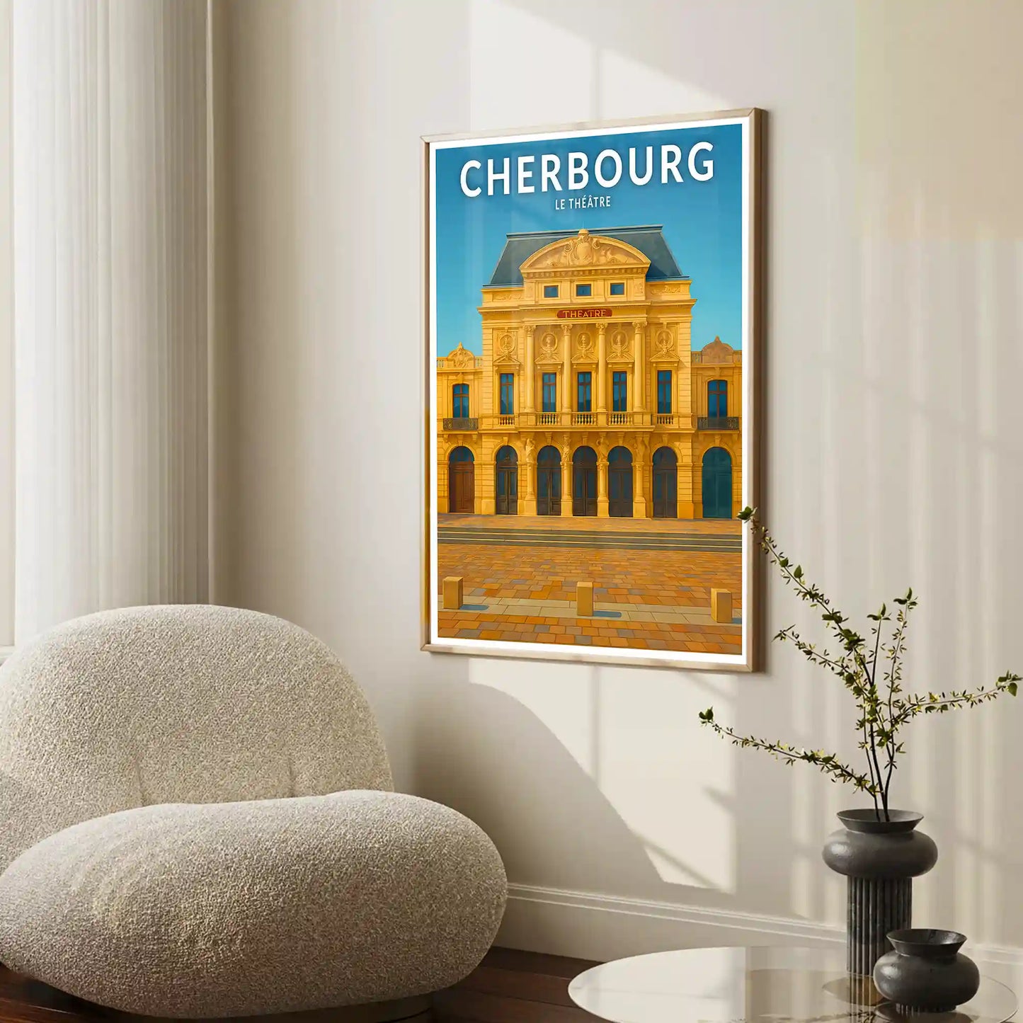 Affiche - Cherbourg - Le Théâtre